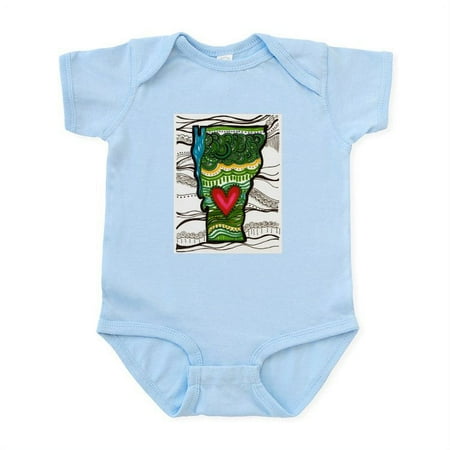 

CafePress - Love VT Body Suit - Baby Light Bodysuit Size Newborn - 24 Months