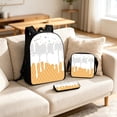 thumbnail image 2 of JCCXIN Kids Teen Boys Girls Backpack Set Ice-Cream Graphic Primary Middle High School College Backpacks With Pencil Case Crossbody Bag 3 PC Sets Cute Lightweight Large Capacity Funny Bags,Light Gray, 2 of 4