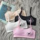 thumbnail image 1 of Children Breast Care Solid Color Girl Bra Teenage Young Underwear Kids Girls Crop Detachable Vest Puberty Tube TopBlack14 He Qiyong unisex, 1 of 1