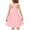 Light Pink, variant on Arshiner Toddler Dress Girls Summer Ruffle Sleeve Backless Dresses Casual Sundress with Pockets