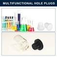 thumbnail image 6 of Uxcell 16 Pieces White Rubber Stopper, 8.5mm Plug Holes for 8-8.3mm/0.31-0.33" Hole, 6 of 6