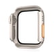 thumbnail image 2 of Caja De Reloj Estuche Para Reloj Con Marco Protector De Pantalla De Vidrio Para Apple Watch (Marfil 44 Mm), 2 of 9