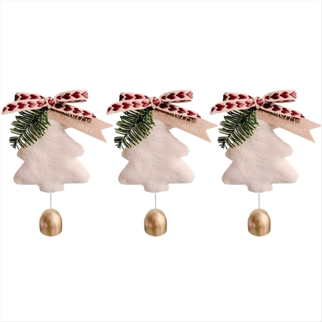 Colgante de Árbol de Navidad, Campana de Feliz Año , Decoración Navideña para el Hogar, Adornos Navideños, Regalos para Parejas C