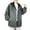 Grey, variant on LEEy-world Mens Winter Jackets Casual Washed Cotton Hooded Jacket Lightweight Zip up Fall Jackets Black,L
