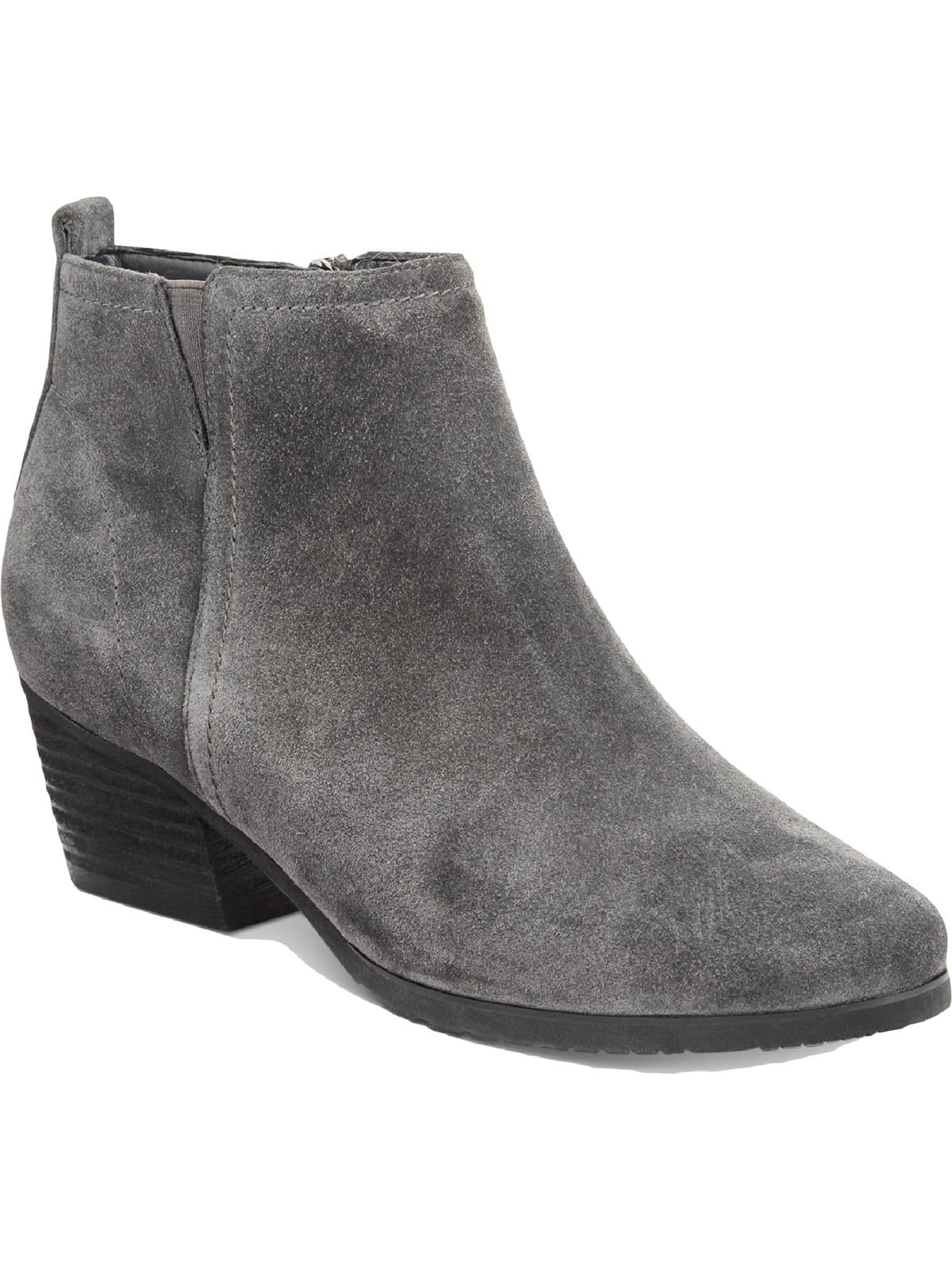 Isla Suede Waterproof Ankle Boots Gray 