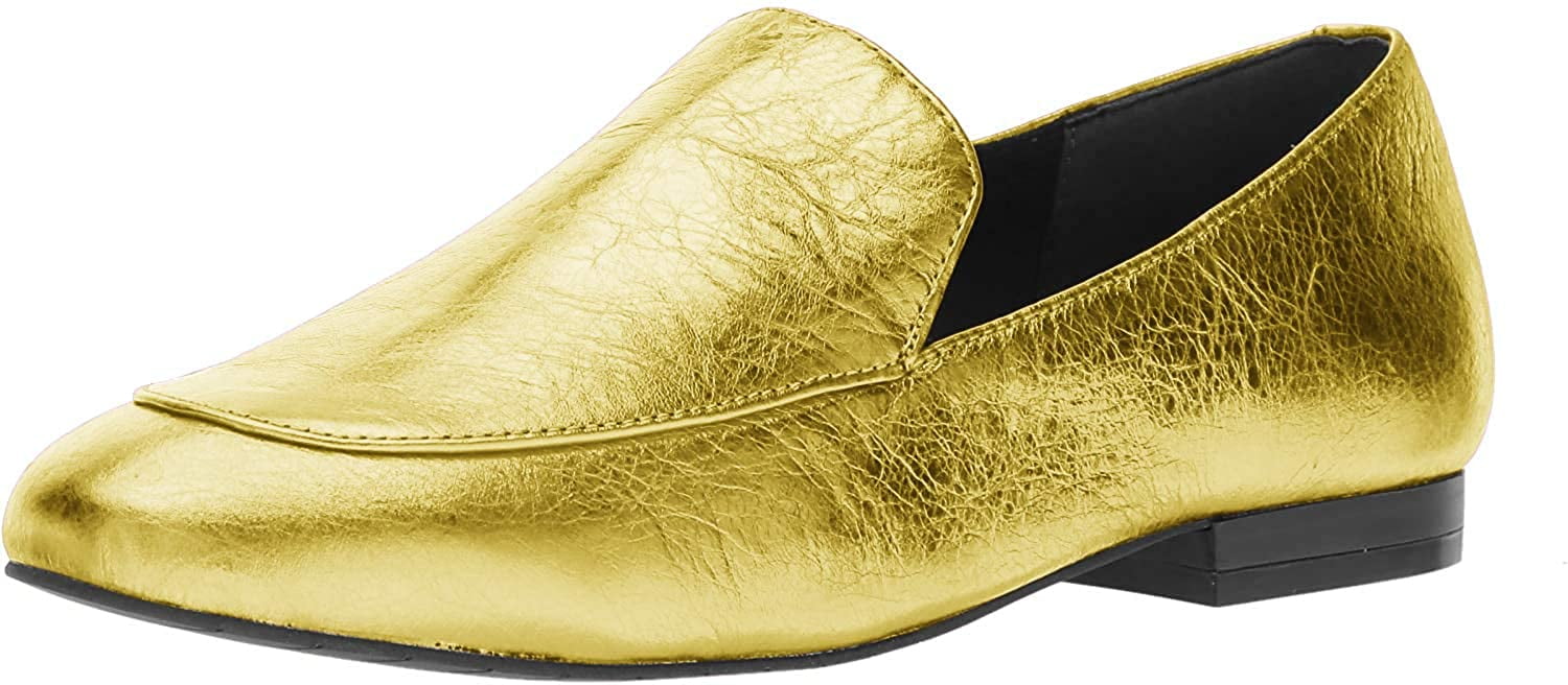 kenneth cole gold flats
