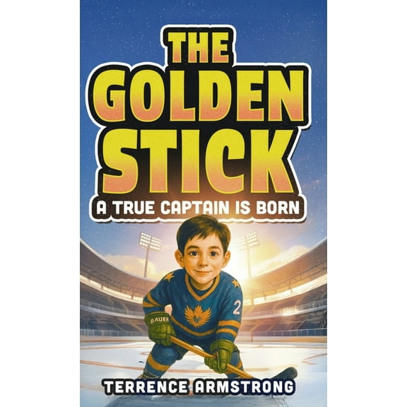 The Golden Stick - A True Captain Is Born: Hockey Books For Kids 8-12 (Sports Chapter Books), (Hardcover)