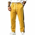 thumbnail image 2 of UDAUDU Men's Wide Leg Sweatpant Athletic Lounge Baggy Pants with Pockets Drawstring Trouser Casual Workout Open Bottom Sweatpant 3XL, 2 of 9