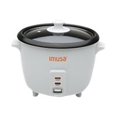 thumbnail image 1 of IMUSA USA GAU-00011 Electric Nonstick Rice Cooker 3-Cup (Uncooked) 6-Cup (Cooked), White, 1 of 6