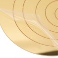 thumbnail image 3 of 2 Set 3D Circle Wall Sticker Mirror Surface Removable Acrylic for Living Room Bedroom Kitchen Office GYM Golden, 3 of 5