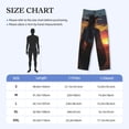 thumbnail image 2 of Salouo Sunset Western Cowgirl Print Pajama Pants for Men, Lounge Pants Elastic Waistband Casual Men's sleepwear Loungewear Sleep Pajama Pant -X-Large, 2 of 7