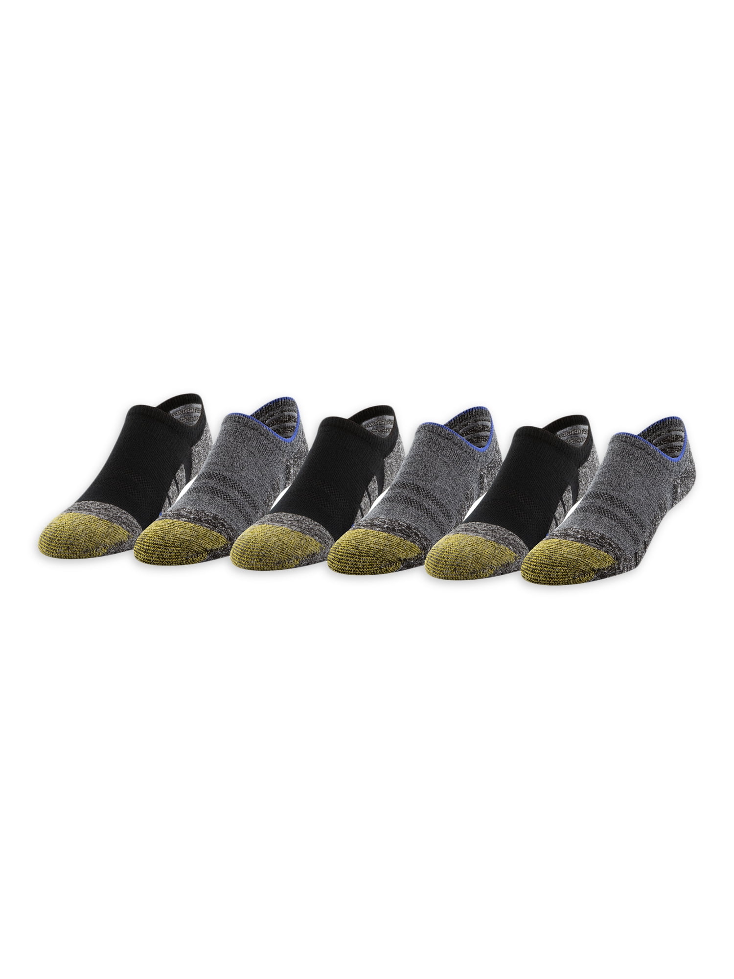 GOLDTOE Edition Men's ProSport Cushion Max Sneaker Socks, 6-Pack