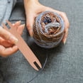 thumbnail image 3 of DIY Wooden Shuttle Weaving Stick Knitting Tool Sewing Accessories for Sweater Scarf Tapestry (Small Size), 3 of 8