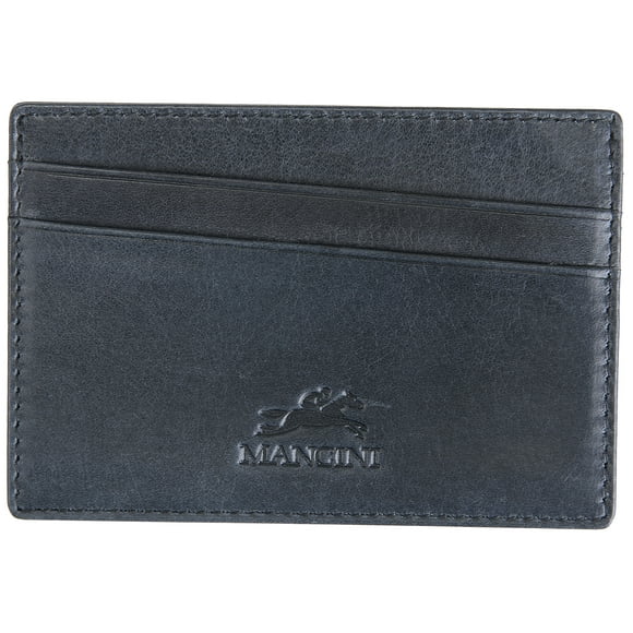 Mancini Slim RFID Card Case, Noir