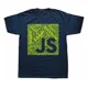 thumbnail image 1 of Camiseta De Manga Corta Con Estampado Javascript Geek, 1 of 5