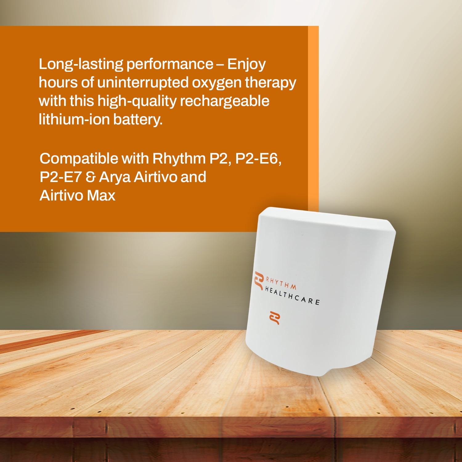 Lifestyle Rhythm P2 Portable Oxygen Concentrator Battery