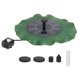 thumbnail image 2 of 5V 1.6W Solar Water Fountain Pump Floating Landscape Fountain for Outdoor DecorationWith Lithium Battery 800MA Lotus Leaf Decor, 2 of 4