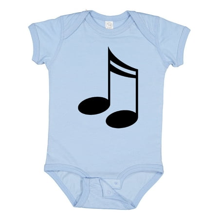 

Inktastic Music Notes for the Music Lover Gift Baby Boy or Baby Girl Bodysuit