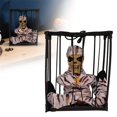 thumbnail image 1 of WHEANG Animated Skeleton Prisoner Halloween Prop Hanging Cage With Sound Light Up And Motion Sensor For Indoor/Outdoor Scary Decor (Batteries Not Included), 1 of 7
