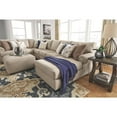 thumbnail image 4 of Bowery Hill Oversized Accent Ottoman in Hemp, 4 of 4