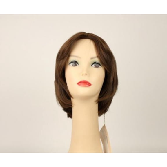 European Human Hair Freeda Wig Light Brown Dorothy Multi-Directional Skin Top Size S