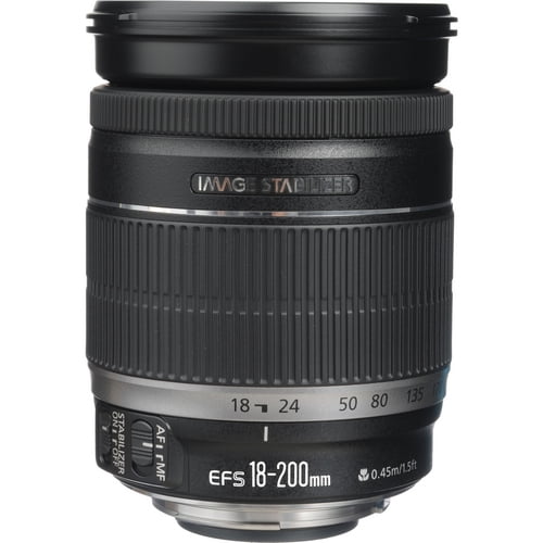 Canon EF-S 18-200mm f/3.5-5.6 IS Zoom Lens (2752B0002)