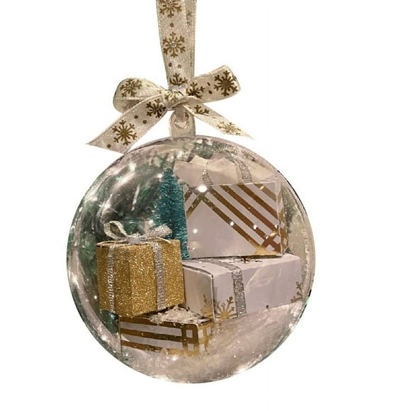 Mini Packages Ornament  Christmas Small Express Box Ornament Tree Decorations Christmas Balls Pendant
