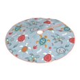 thumbnail image 2 of Bingfone Christmas Tree Skirt Mat Christmas Decoration Interior 36" -Sea Turtle, 2 of 6