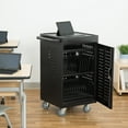 thumbnail image 3 of Learniture Structure Series 30-Device Tablet Charging Cart with Electric (Assembled)-Black, 3 of 8