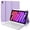Light purple, variant on Keyboard Case for iPad Mini 7/6, Detachable Rechargeable Bluetooth Keyboard Folio with Pencil Holder