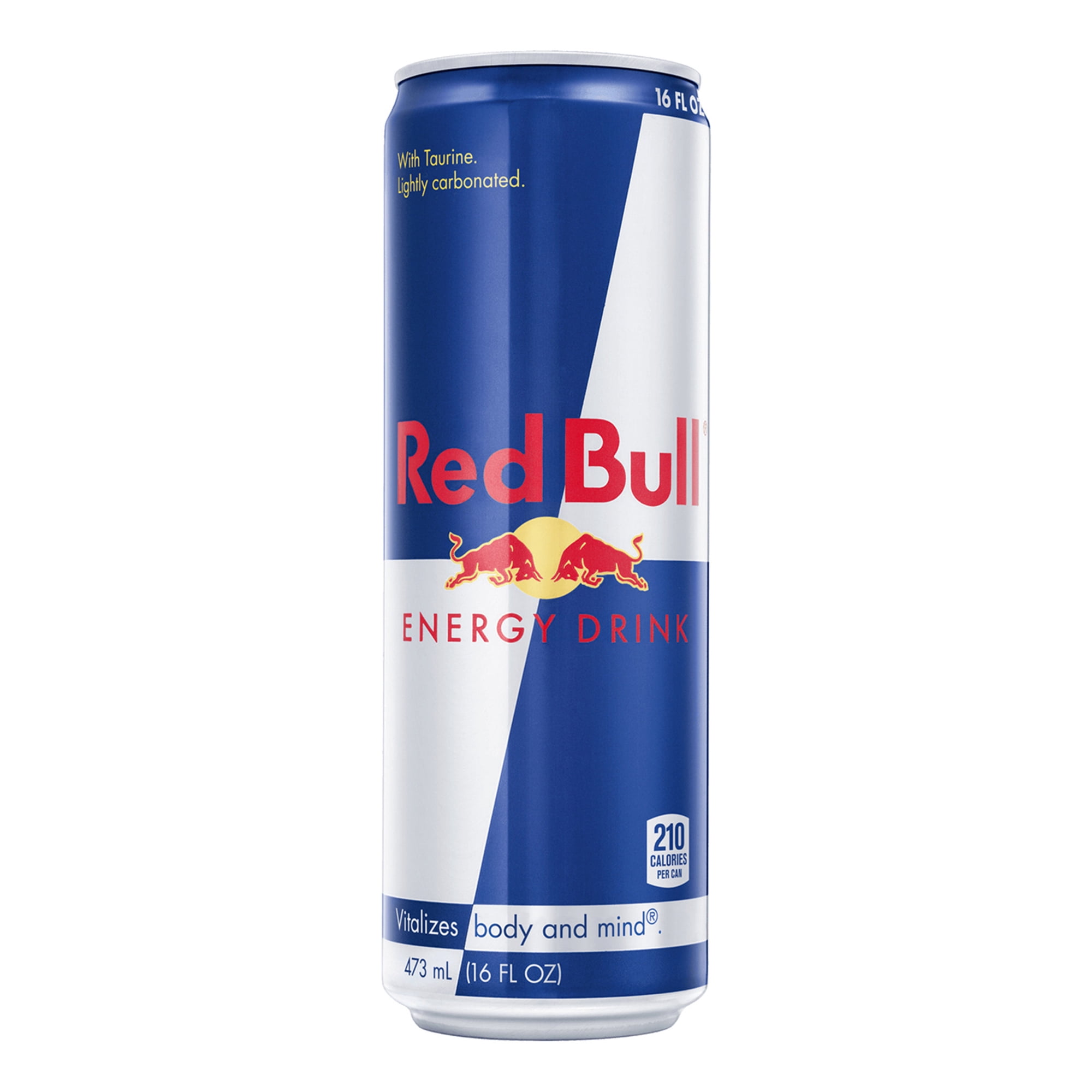 Red Bull Energy Drink, 16 fl. oz. Can, 151mg Caffeine, Taurine & B Vitamins
