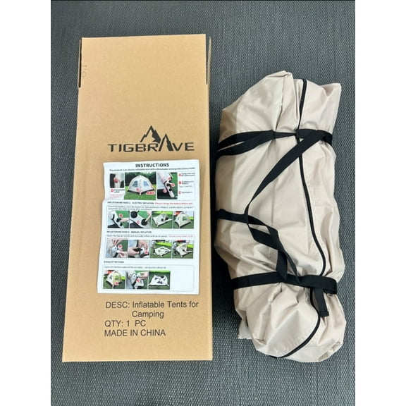 TIGBRAVE Inflatable Tents for Camping