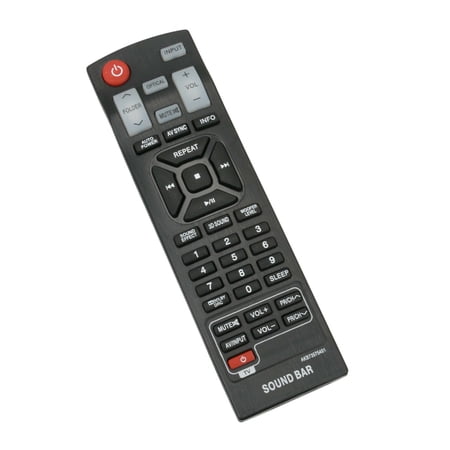 New AKB73575401 Remote Control Replacement for LG Soundbar NB2520A NB2420A