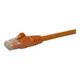 thumbnail image 3 of StarTech.com 150ft CAT6 Ethernet Cable, 10 Gigabit Snagless RJ45 650MHz 100W PoE Patch Cord, CAT 6 10GbE UTP Network Cable w/Strain Relief, Orange, Fluke Tested/Wiring is UL Certified/TIA - Category 6 - 24AWG (N6PATCH150OR) - Patch cable - RJ-45 (M) to RJ-45 (M) - 150 ft - UTP - CAT 6 - molded, snagless - orange, 3 of 3