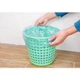 thumbnail image 3 of 3 Gallon Colorful Disposable Trash Bags 5 Rolls 100 Count Portable Rubbish Liners 45x50CM Perfect For Office Bathroom And Indoor Waste Bin General Use, 3 of 4