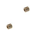 thumbnail image 2 of Jumpingount Cuentas de cobre, accesorio hexagonal, accesorios de bricolaje para el hogar, joyería Unisex multicolor para adultos, a juego, negro Hao dorado Hao negro dorado 2piezas Jumpingount CBP277801, 2 of 6