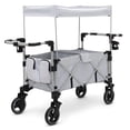 thumbnail image 1 of GAP babyGap Deluxe Explorer Wagon, rayas grises, 1 of 5