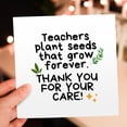 thumbnail image 7 of 3drose, Teachers Plant Seeds That Grow Forever, 6 Greeting Cards with Envelopes, 7 of 7