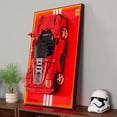 thumbnail image 3 of Display Wallboard with  LED Lights for Lego Technic Building Set - Adult Collectibles Wall Mount for Home or Office  (No Car Included), 3 of 6