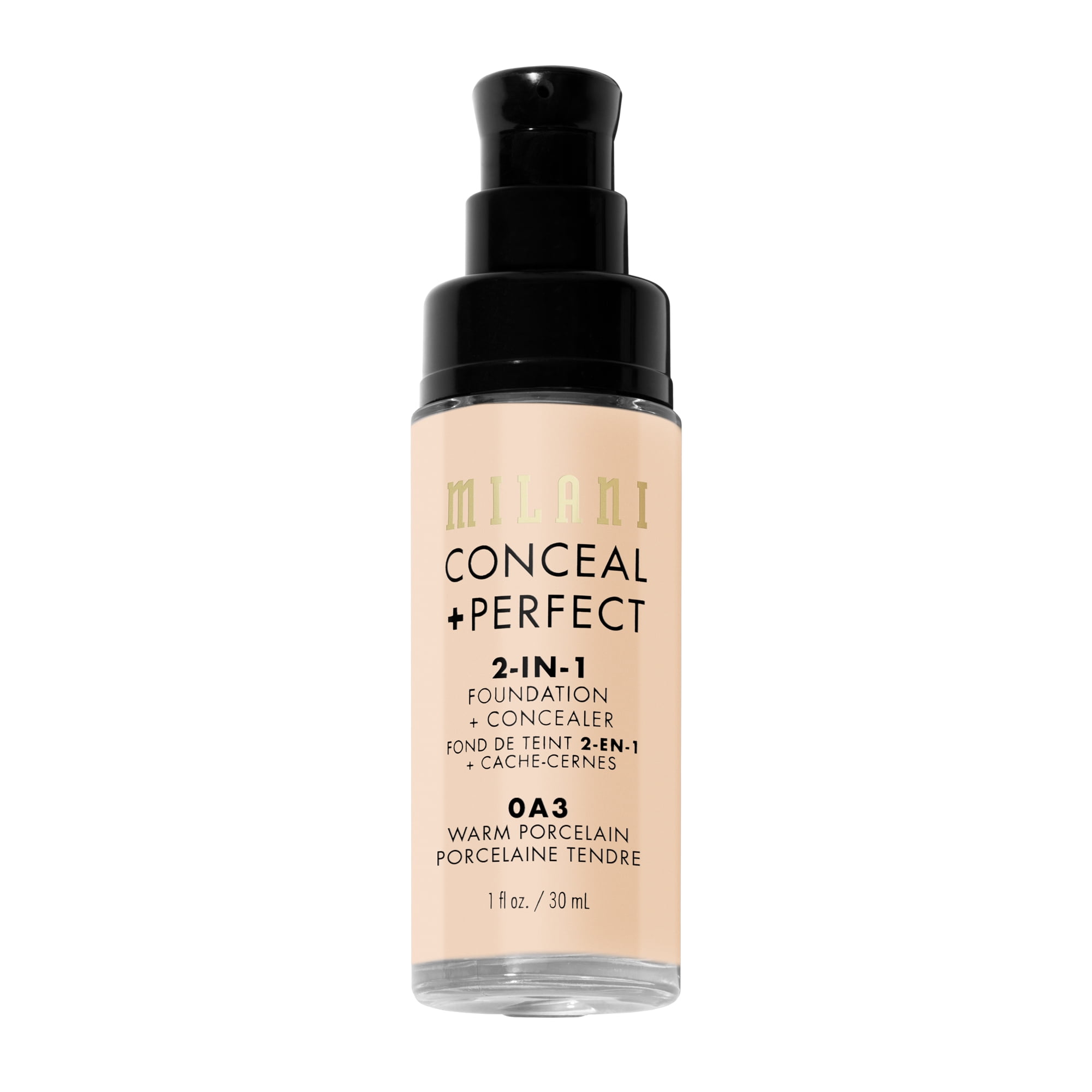 Milani Conceal + Perfect 2-In-1 Foundation + Concealer, Warm Porcelain