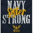 thumbnail image 2 of US Navy Strong Sister Anchor Logo Youth T Shirt Tee Girls Infant Toddler Brisco Brands 12M, 2 of 5