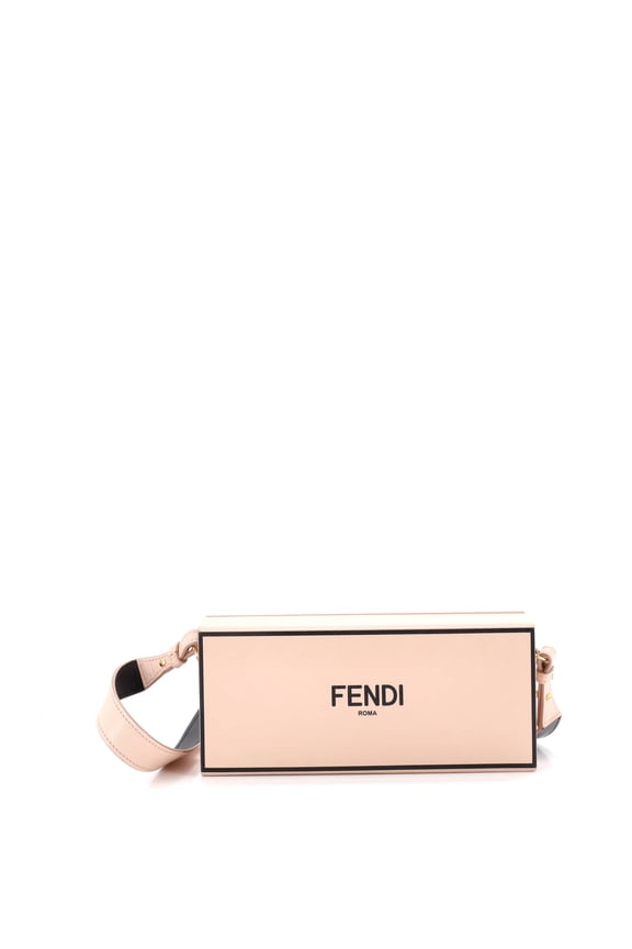 Pre-Owned Logo Horizontal Box Crossbody Bag Leather By Rebag