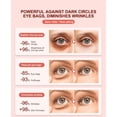 thumbnail image 4 of Fiudx Ofertas del día Crema reparadora para ojos, crema para debajo de los ojos para ojeras y exagerada, ojos hinchados en cafeína, polipéptido, crema antienvelope para ojos, suero calmante para ojos, 4 of 7