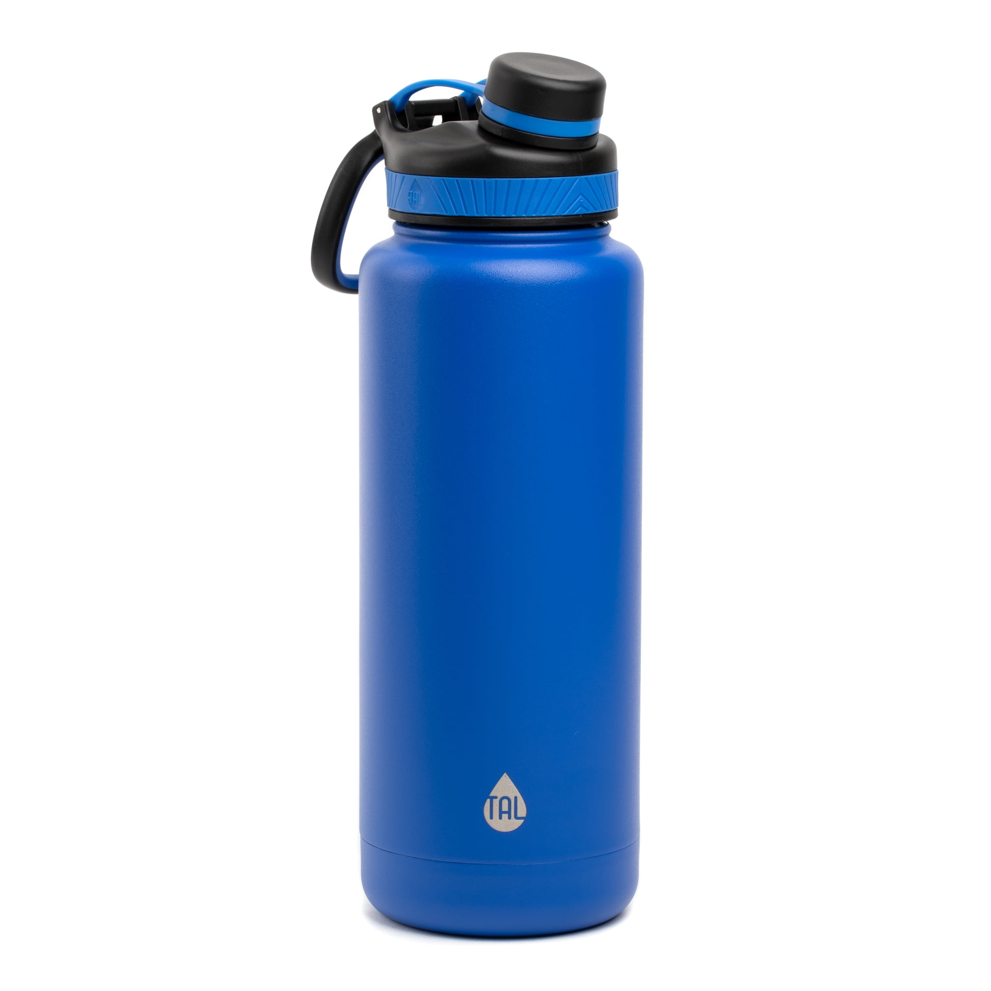 Tal 40 Ounce Double Wall Vacuum Insulated Stainless Steel Ranger Pro Water Bottle, Cobalt