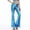 AA-Blue232, variant on XIAONU Womens Holographic Flare Pants High Waist Shiny Trousers Stretchy Retro Party Bottoms Blue