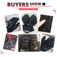 thumbnail image 4 of Guante de Motero a Prueba de Viento, Manopla Impermeable, Mitones para Pantalla Táctil, Moto y Motocross, Artículo para Hombre, Prenda para Invierno, 4 of 5