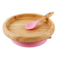 thumbnail image 1 of Avanchy - Classic Bamboo Suction Plate + Spoon, 1 of 1
