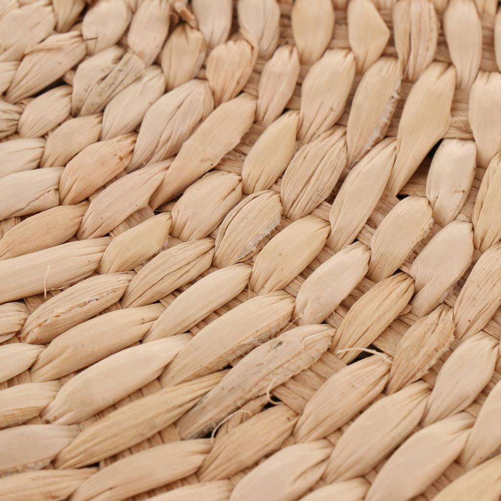 Nishiyuenyi 2pcs Natural Straw Cushion Buckwheat Floor Seat Cushion Couch for Relaxation