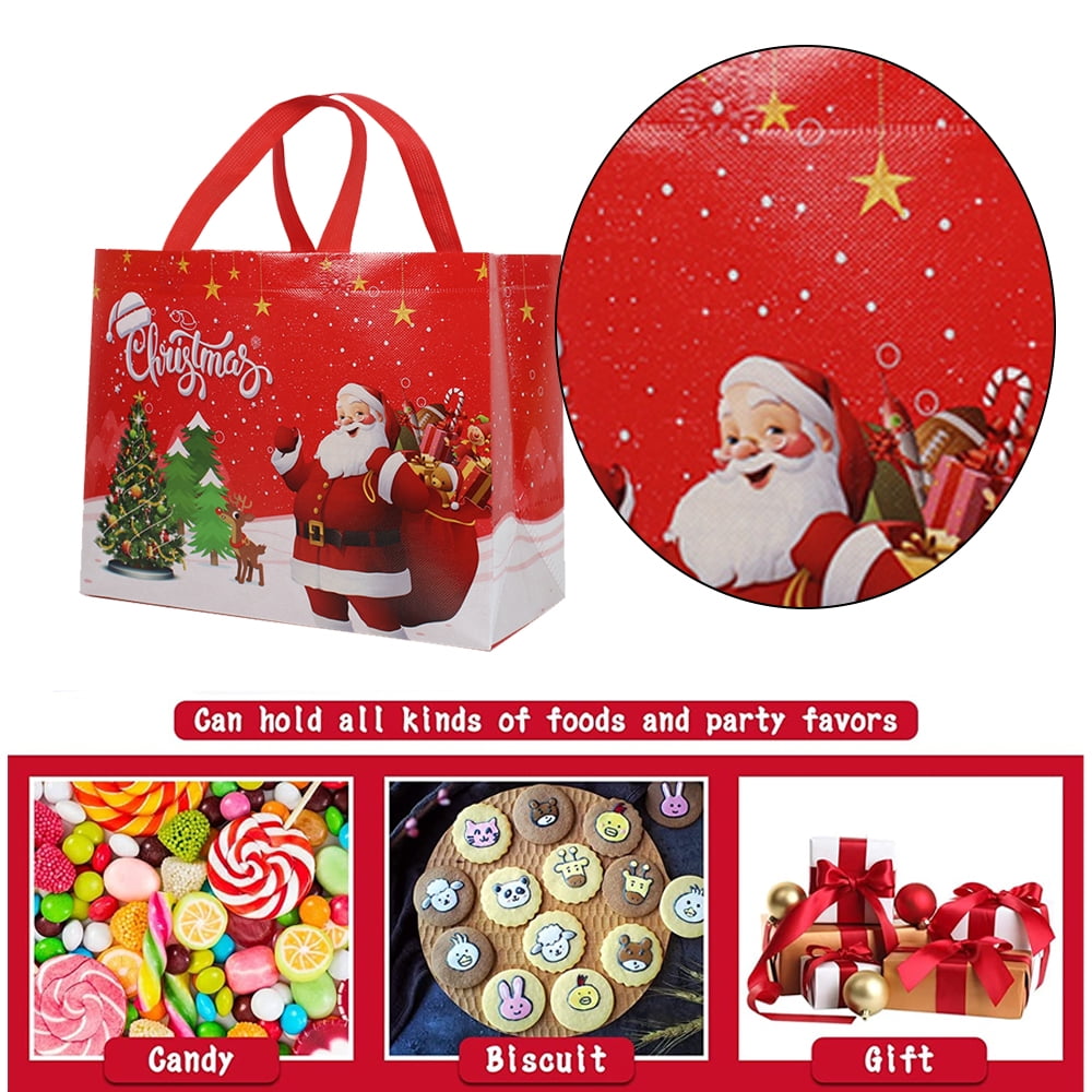 Reusable Bags for Shopping Large Christmas Sandwich Bags