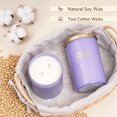thumbnail image 3 of Goodpick Wisteria Scented Candle 2Wick,Home Decor Aromatherapy Jar Candle 22oz,120 Hours Burn, 3 of 7